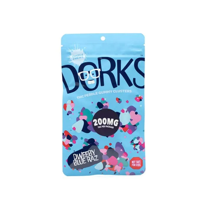 Dorks Dweeby Blue Raz Gummies