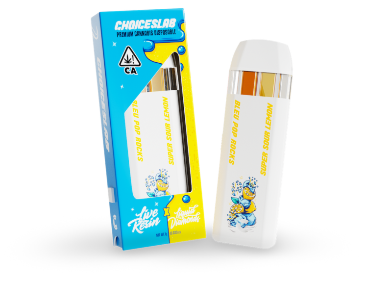 Bleu Pop Rocks x Super Sour Lemon